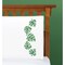 Herrschners Dancing Leaves Pillowcase Pair Stamped Cross-Stitch